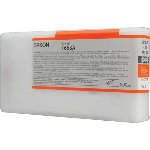Epson T653A Orange Ink Cartridge (200ml) – image 1