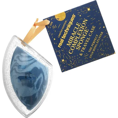 Real Techniques Holiday Miracle Complexion Sponge & Travel Case éponge à maquillage + emballage – image 1