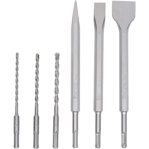 Makita SDS-plus Bohrer/Meißel-Set 6 Stk. – Bild 1