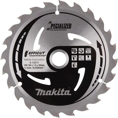 Lames "efficut" Composite Decking Makita – E12217 – image 1