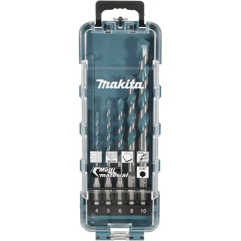 Makita Multibohrer-Set 1/4 5-tlg. (E-16732) – Bild 1