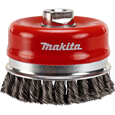 Makita STAHLDRAHTTOPFBUERSTE 100mm (P-04472)) – Bild 1