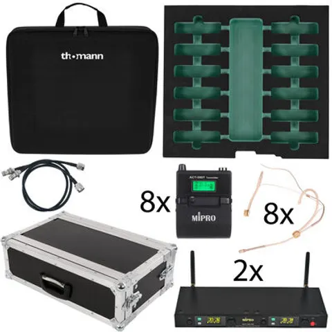 Mipro ACT-5800 MU-55HNS Set Schwarz – Bild 1