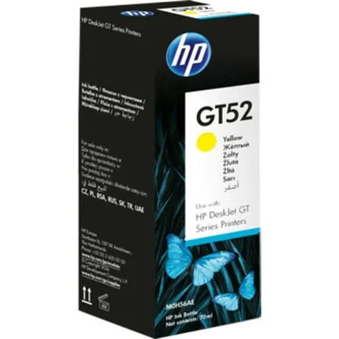 HP GT52 Tintenpatrone Gelb – Bild 1