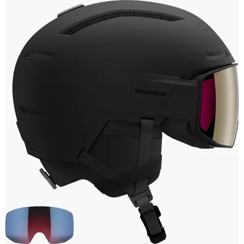 Skihelm Salomon Driver Prime Sigma Plus Mips (M - Schwarz) – Bild 1