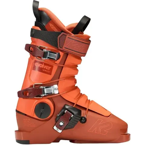 Skischuhe Kinder K2 Flex Evolver Junior (24.5 - Rot) – Bild 1