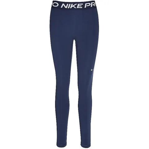 NIKE Damen Fitnesstight Pro dunkelblau S W – Bild 1