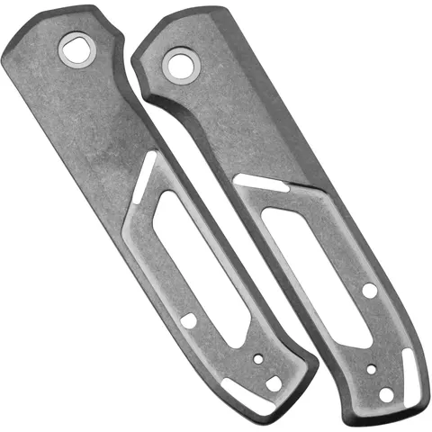 Okładziny Flytanium Arcade Handle Set 1348 Stonewashed Titanium Scales – zdjęcie 1