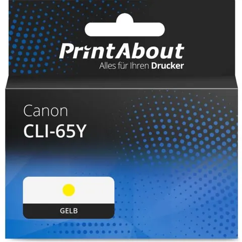 PrintAbout Cartuccia compatibile Canon CLI-65Y - Giallo – immagine 1
