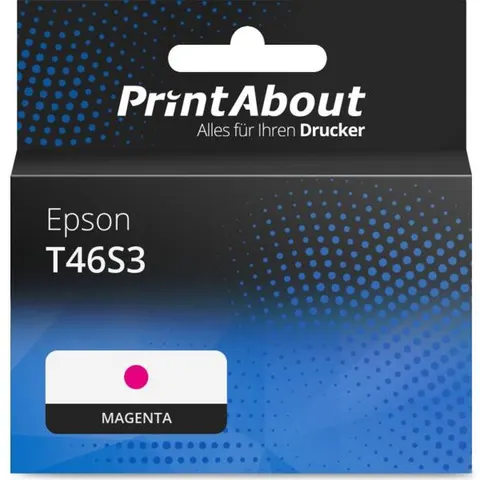 PrintAbout Cartouche compatible Epson T46S3 - Magenta – image 1