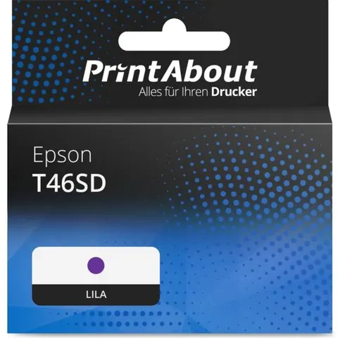 PrintAbout Cartouche compatible Epson T46SD - Violet – image 1