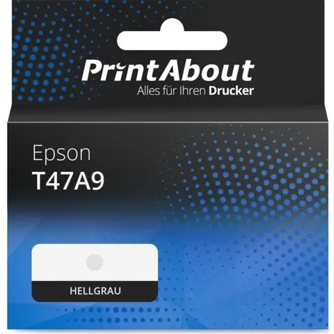 PrintAbout Cartouche compatible Epson T47A9 - Gris clair Gris clair – image 1
