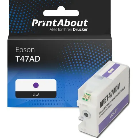 PrintAbout Cartouche compatible Epson T47AD - Violet – image 1