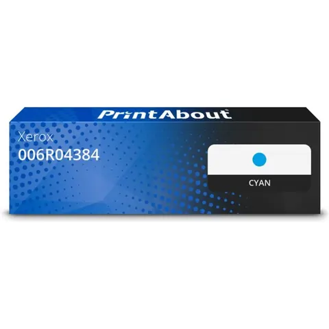 PrintAbout Toner compatible Xerox 006R04384 - Cyan – image 1