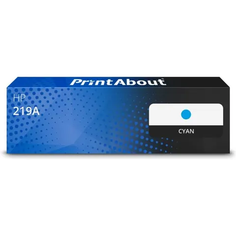 PrintAbout Toner compatible HP 219A (W2191A) - Cyan – image 1