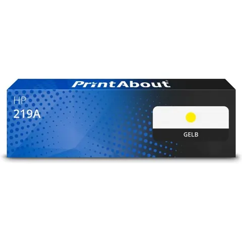 PrintAbout Toner compatible HP 219A (W2192A) - Jaune – image 1