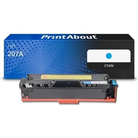 PrintAbout Toner compatible HP 207A (W2211A) - Cyan – image 1