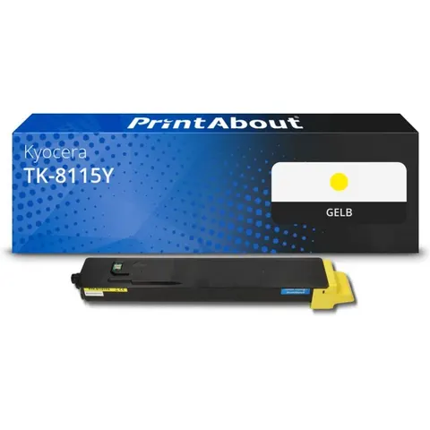 PrintAbout Toner compatible Kyocera TK-8115Y - Jaune – TK8115Y – image 1