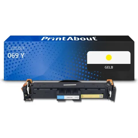 PrintAbout Toner compatible Canon 069 Y - Jaune – image 1