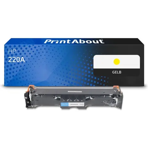 PrintAbout Toner compatible HP 220A (W2202A) - Jaune – image 1