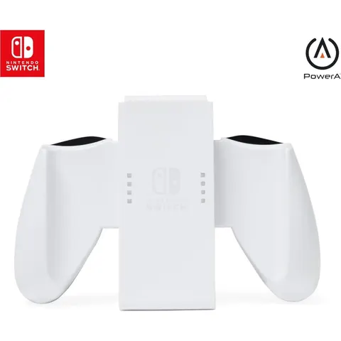 PowerA Joy-Con Comfort Grip Nintendo Switch - Wit – afbeelding 1