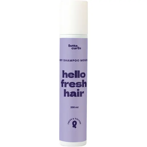 200ml lotta curls Mousse shampoo a secco – immagine 1