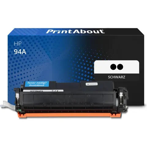 PrintAbout Toner compatible HP 94A (CF294A) - pack de 2 - Noir - Multipack Noir – image 1
