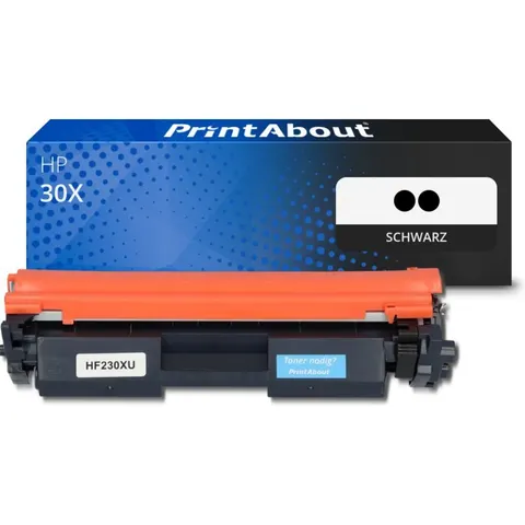 PrintAbout Toner compatible HP 30X (CF230X) - Noir - Multipack Noir – image 1
