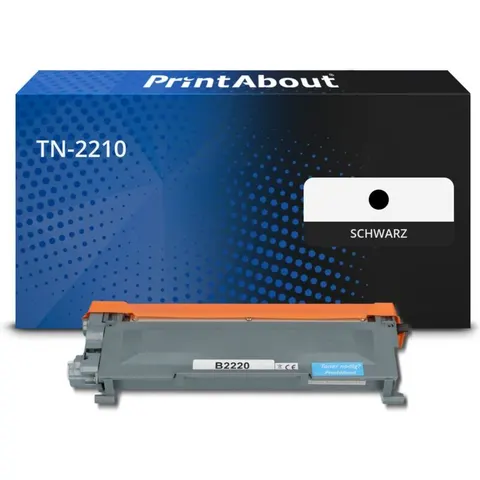 PrintAbout Toner compatible Brother TN-2210 - Noir – image 1