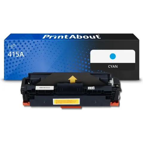 PrintAbout Toner compatible HP 415A (W2031A) - Cyan – image 1