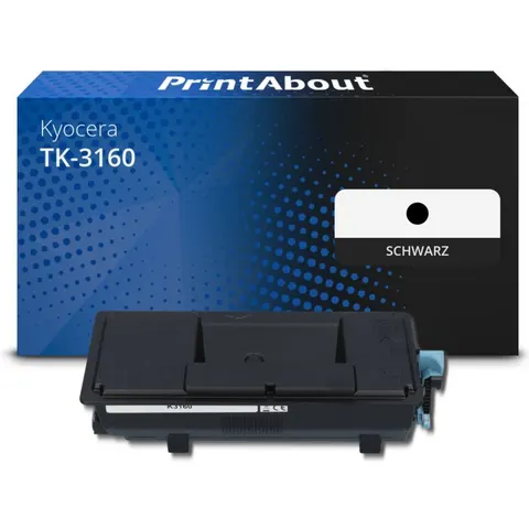 PrintAbout Toner compatible Kyocera TK-3160 - Noir – TK3160 – image 1