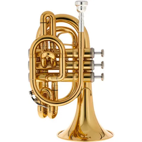 Jupiter JTR710Q Pocket Trumpet Lacquer – image 1