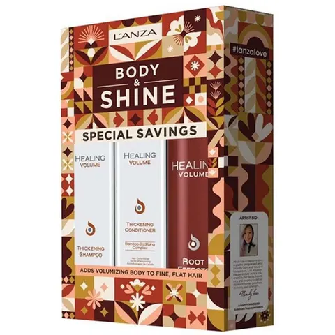L'Anza Body & Shine Healing Volume Set – image 1