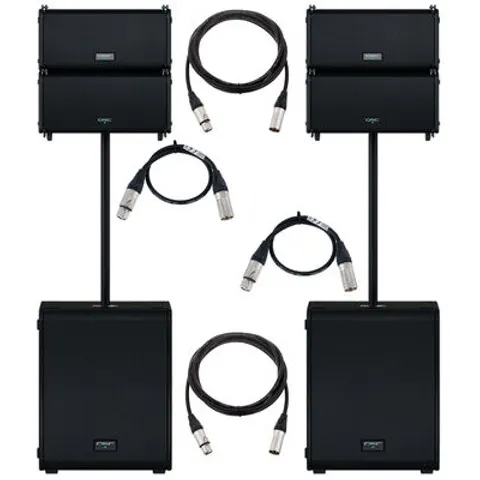 QSC LA108 Negro – imagen 1