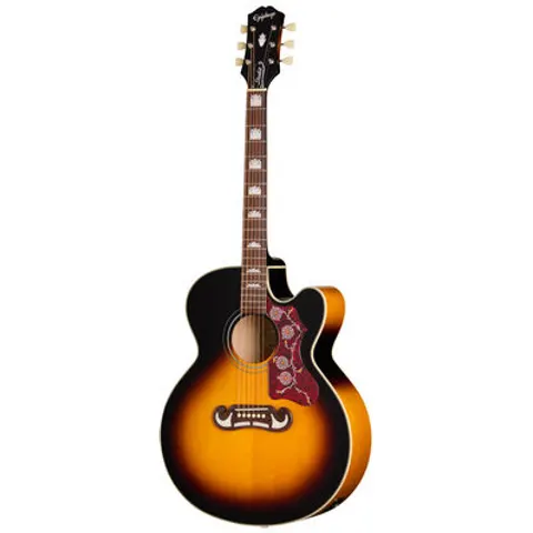 Epiphone J-200 Studio EC VS Vintage Sunburst – image 1