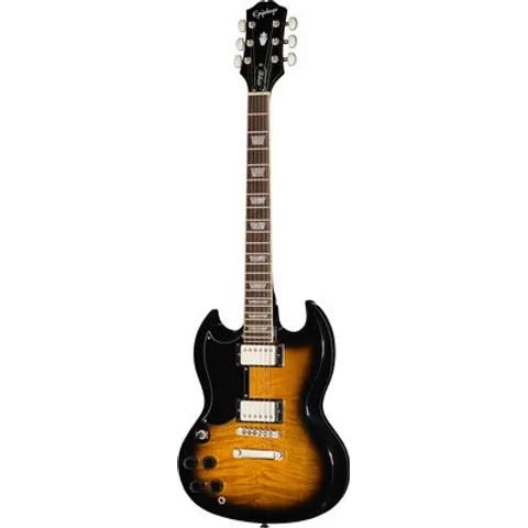Epiphone SG Tribute Plus VS LH Vintage Sunburst – image 1
