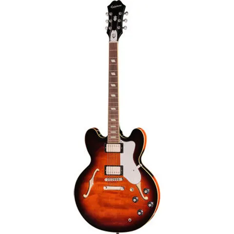 Epiphone Bonehead Riviera DTSB Dark Tobacco Sunburst – image 1