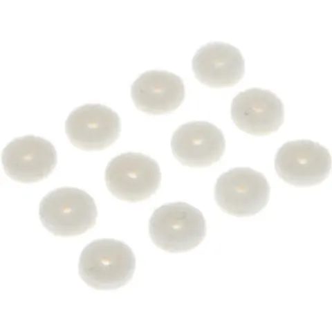 Fender White Felt Washers Set WH blanc – image 1