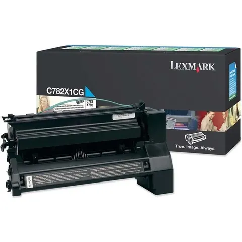 Lexmark C782X1CG toner cian XL – imagen 1