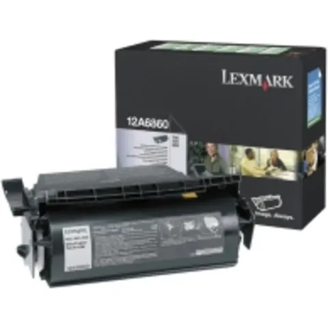 Lexmark 12A6860 toner negro – imagen 1
