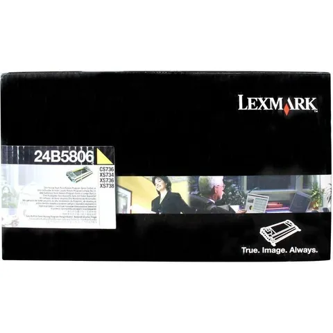 Lexmark 24B5806 toner amarillo – imagen 1