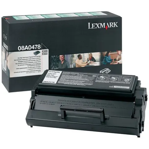Lexmark 08A0478 - Schwarz - Toner – Bild 1