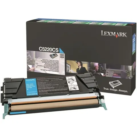 Lexmark C5220CS toner cian – imagen 1
