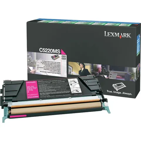 Lexmark C5220MS toner magenta – imagen 1