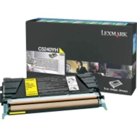 Lexmark C5240YH toner amarillo XL – imagen 1