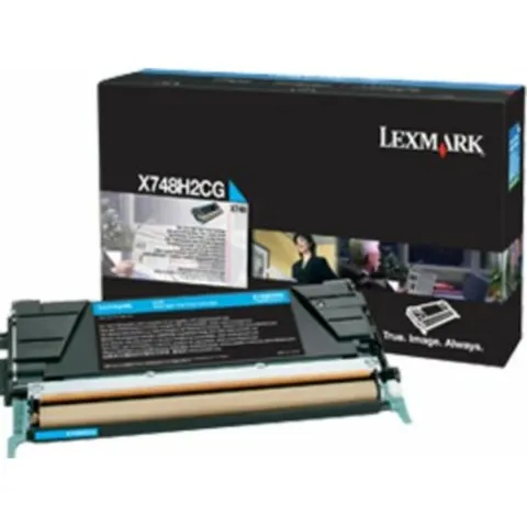 Lexmark 24B5701 toner cian – imagen 1