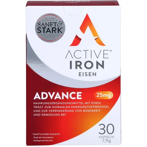 EB Vertrieb Active Iron Eisen Advance 25 Mg Kapseln – Bild 1
