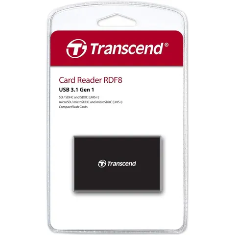 Transcend Externe Cardreader USB3.0 – afbeelding 1