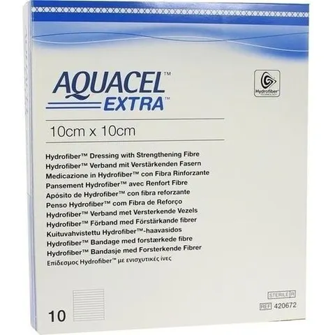 Aquacel Extra 10x10 cm Kompressen – Bild 1