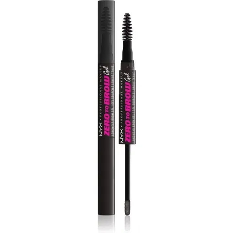 NYX-PROFESSIONAL-MAKEUP - Zero To Brow Gel, Black – Bild 1